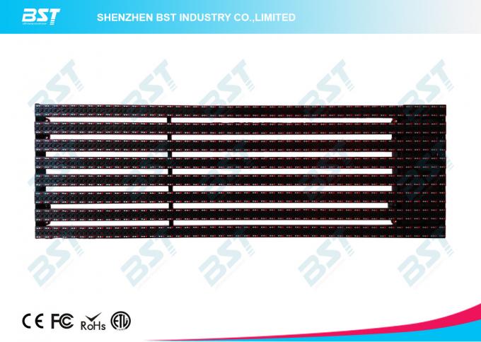 P20mm high transparent outdoor advertising led display screen High power efficiency 4