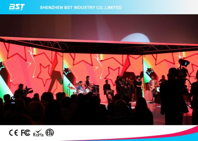 P3.91 Ultra Slim Mobile Media Rental Led Display Screen With Die Casting Aluminum 8