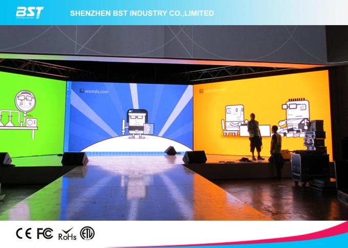 P3.91 Ultra Slim Mobile Media Rental Led Display Screen With Die Casting Aluminum 7