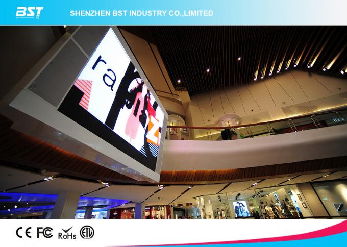 1920Hz P4.8mm Indoor Full Color Led Screen Video Wall Panel , with 250mmX250mm module 9