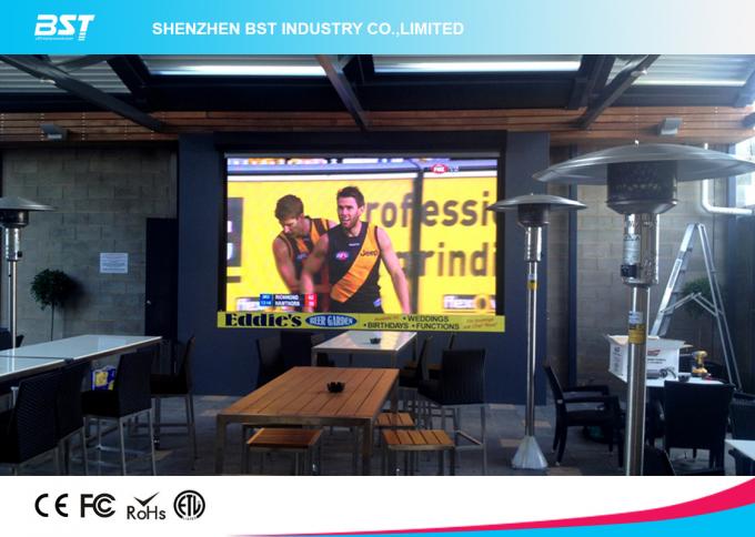 1 / 8 scan P5 SMD 3 in 1 Indoor Full Color Led Screen , with 160mmX160mm module 3