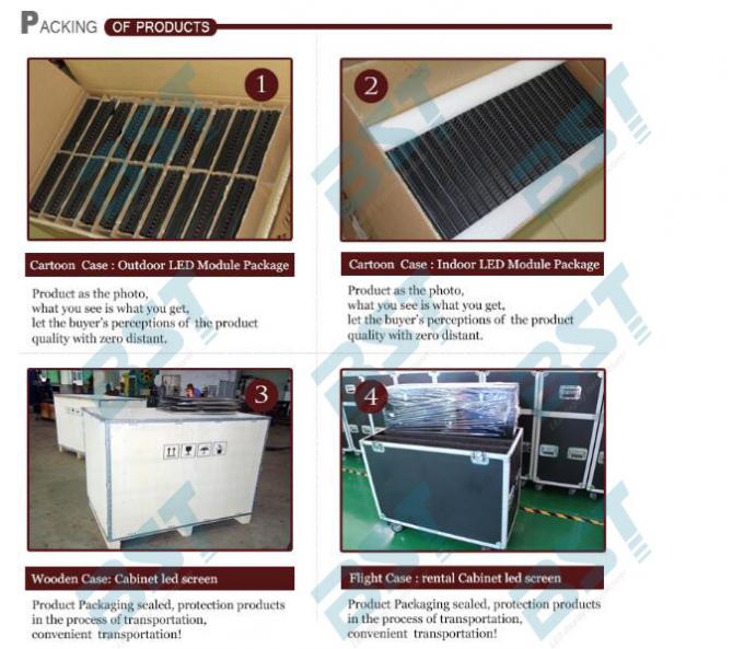 P4.8 SMD 3 In 1 Indoor Full Color Led Screen Video Wall Display For Event 5