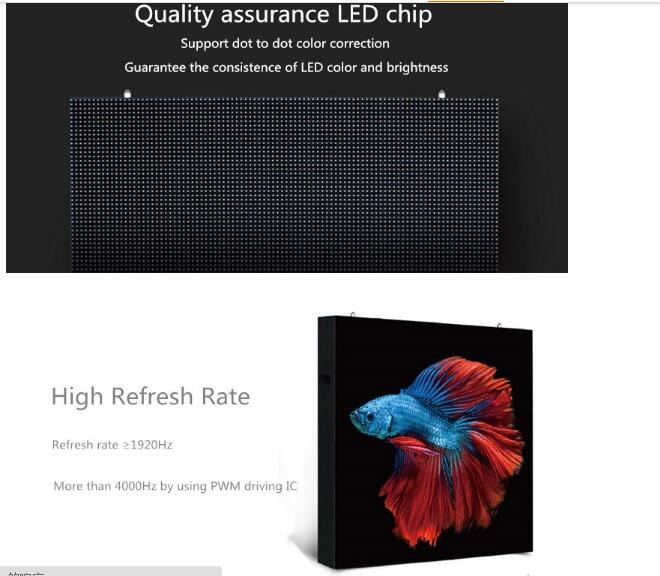 High Resolution Indoor Full color SMD Led Screen Pixel Pitch 5mm With 1/16 Scan Module 1