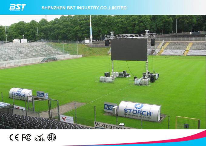 Outdoor HD Rental Led Screen Pixel Pitch 6.66mm With 140 Degree Viewing Angle 11