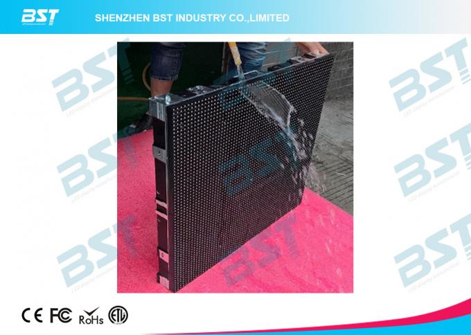 Outdoor HD Rental Led Screen Pixel Pitch 6.66mm With 140 Degree Viewing Angle 6
