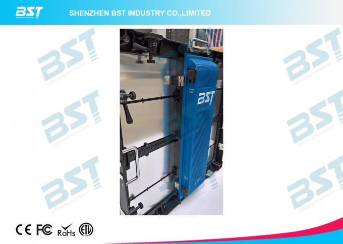 Outdoor HD Rental Led Screen Pixel Pitch 6.66mm With 140 Degree Viewing Angle 3