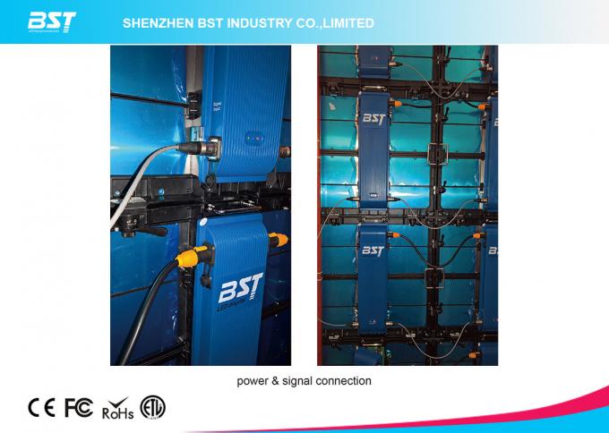 Outdoor HD Rental Led Screen Pixel Pitch 6.66mm With 140 Degree Viewing Angle 4