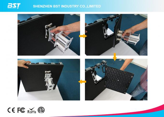 Front Service Indoor Rental Led Display Curtain Led Screen Pixel Pitch 3.91mm 5