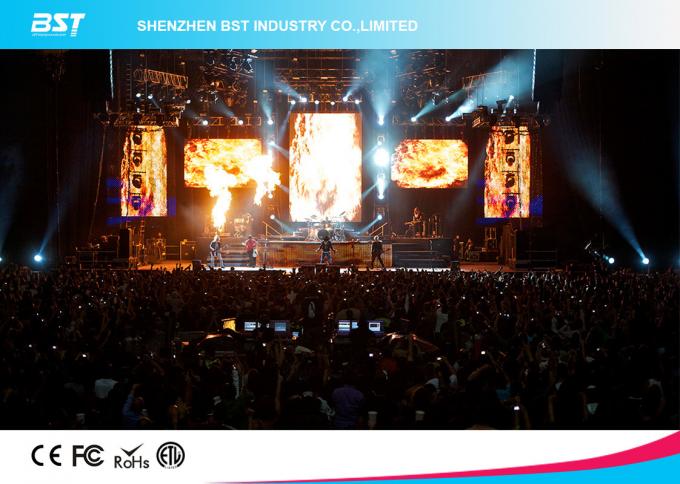 P3 SMD2121 Indoor Rental Led Display Screen 1200cd / m2 For Entertainment Event 1