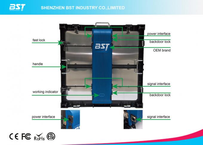 High Resolution Outdoor Rental Led Display Stage Led Screen 8mm Pixel Pitch 0