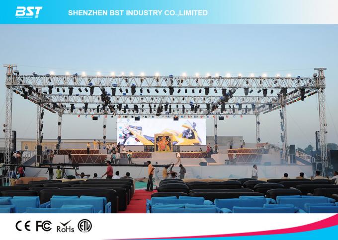 Waterproof P6.25 SMD 3535 Rental LED Display , Outdoor Advertising LED Display Signs 4