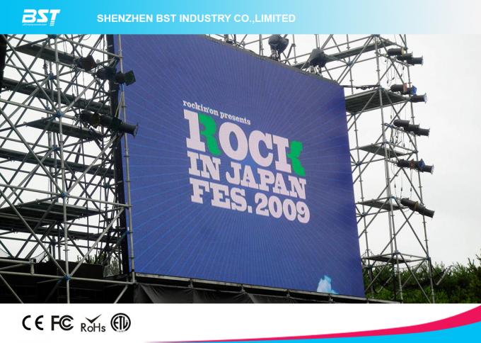 Waterproof P6.25 SMD 3535 Rental LED Display , Outdoor Advertising LED Display Signs 3