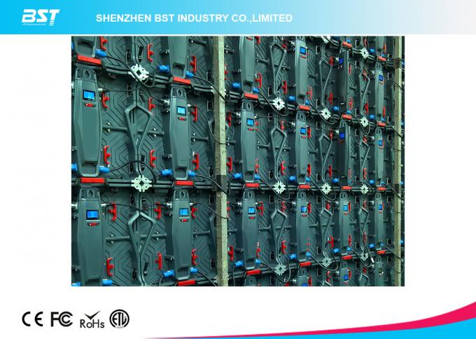 Commercial Rental Led Display Video Wall Screen With H 140°/ V 140° View Angle 3