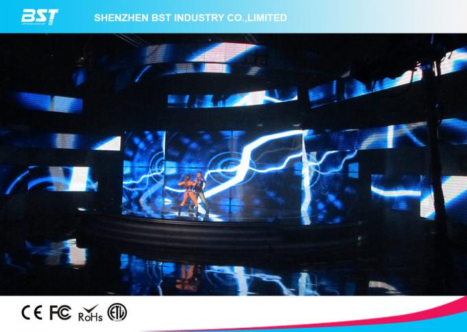 Commercial Rental Led Display Video Wall Screen With H 140°/ V 140° View Angle 7