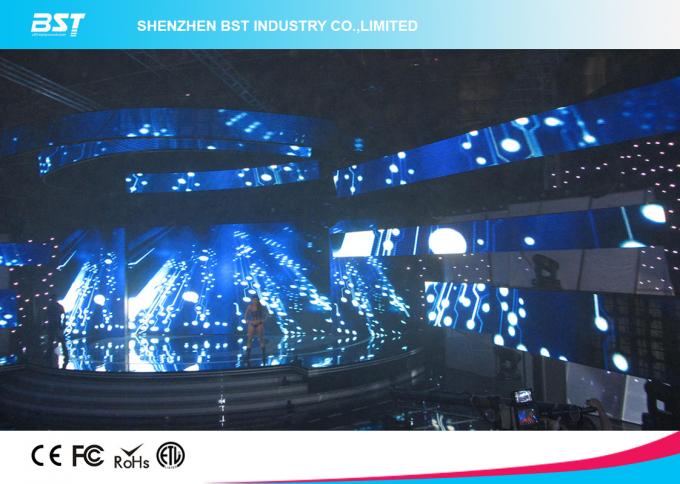 Commercial Rental Led Display Video Wall Screen With H 140°/ V 140° View Angle 6