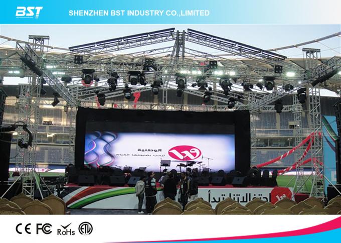 High Resolution P3.91 Outdoor Led Video Display Hire Led Screen , Waterproof IP65 7
