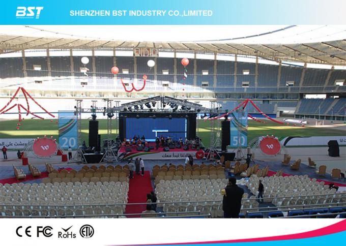 High Resolution P3.91 Outdoor Led Video Display Hire Led Screen , Waterproof IP65 4