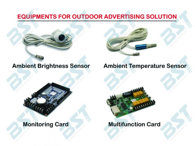 Large Video SMD 3535 Curved LED Panel , 8mm Led Screen for Outdoor Wall advertising 5