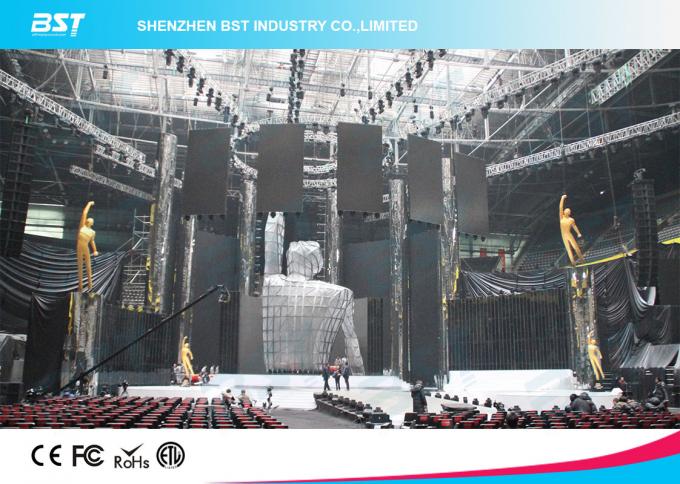 P3.91mm LED Backdrop Screen Rental 1920hz Refresh Rate For Concert Show 8