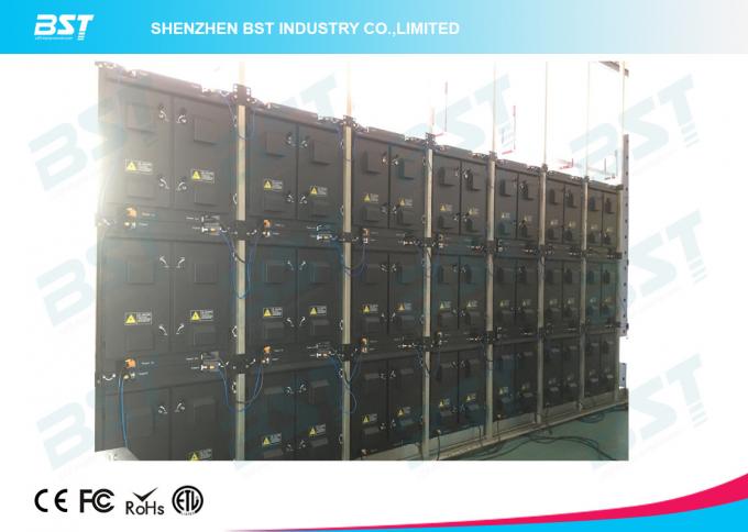 P6 Full Color Large Outdoor Advertising LED Display Video High Resolution 3