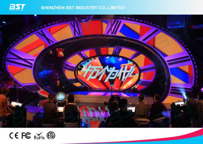 500*1000Mm full color led screen rental or fixed installation die casting aluminum 9