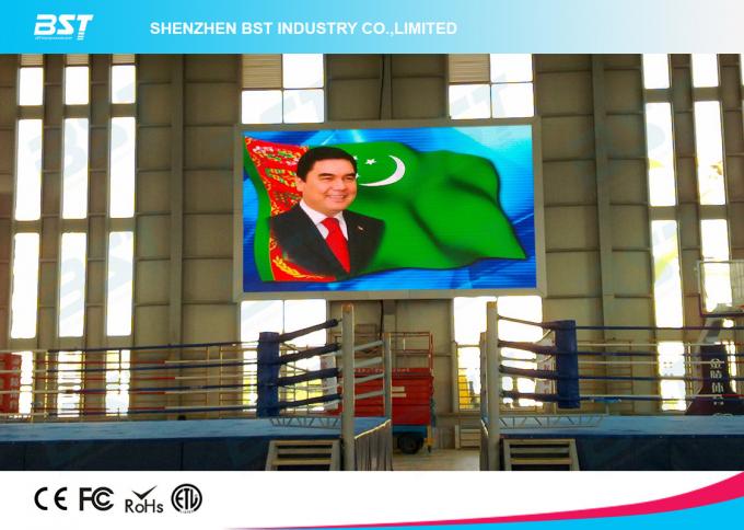 P4mm Indoor Indoor Advertising LED Display Full Color High Brightness Ultra Thin Design 9