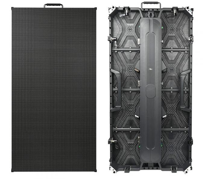IP65 Outdoor Rental LED Display Die-cast Aluminum Cabinet with NovaStar Control System 0