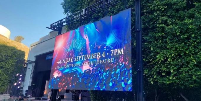 IP65 Outdoor Rental LED Display Die-cast Aluminum Cabinet with NovaStar Control System 5