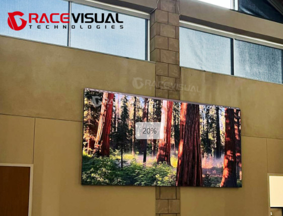 BUD Pro LED Display &ndash; Fixed Wall Mount, HUB-Ready for Seamless Multi-Panel Setup HUB Connection 7680HZ For Retail Stores, Corporate Meeting Rooms And Church Events 0