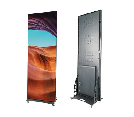 Indoor P2.5 640mmx1920mm Digital LED Poster Cascade Version 16 bit Gray Level