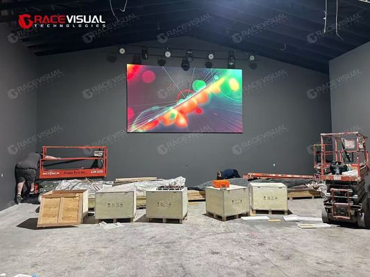 Front Service 640mm X 480mm Wall Mounted Indoor Display P1.25/1.538/1.86/2.5mm Pixel Pitch