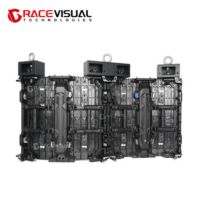 Certified Safe LED Screens Multi-Angle Curved Display Solution with Die-casting Aluminum Panel Material and 16bit Gray Scale