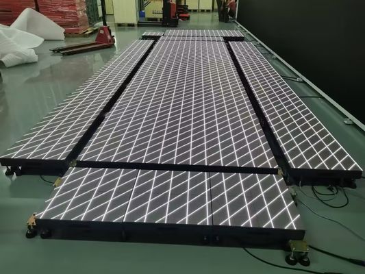 Fast Installation Indoor LED Digital Dance Floor Tiles Video Wall Interactive Display Screen