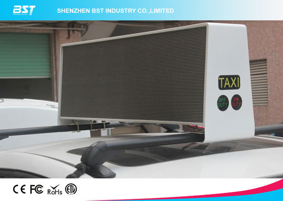 buy Waterproof SMD 3 In 1 P5 Taxi Roof LED Display 1R1G1B For Commercial Advertising online manufacturer