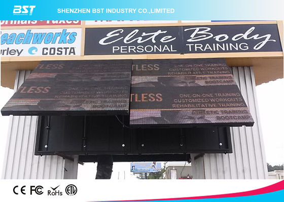 buy Electronic Front Service Led Display Outdoor Led Billboards / Led Backdrop Screen online manufacturer