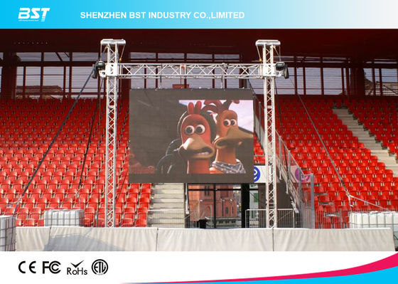 buy 6500nits P6.25 RGB Waterproof Outdoor Rental Led Display with 500 x 500mm Cabinet online manufacturer