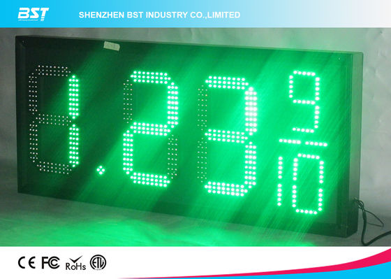 Quality Double Sided Color Led Clock Display For Outdoor Sports , High Accuracy factory