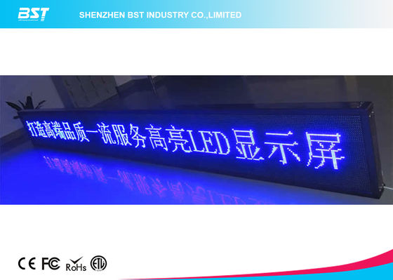 buy Wireless Wifi Electronic Moving Scrolling Led Message Sign In Retail Store / Airport online manufacturer