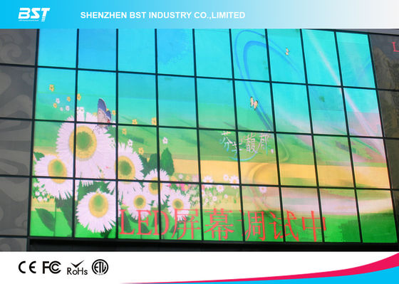 buy Waterproof P20 Transparent Led Wall Screen Display For Mobile Media And Concert online manufacturer