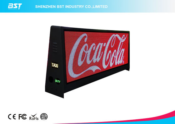 buy 3G/4G GPS Control Advertising Board Taxi Led Sign Led Video Display online manufacturer