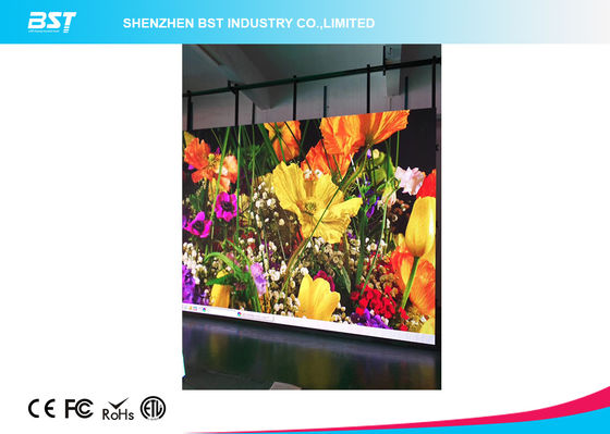 buy IP43 Indoor P5 SMD2121 Advertising LED Video wall Screen Slim Cabinet (>1200nits ) online manufacturer