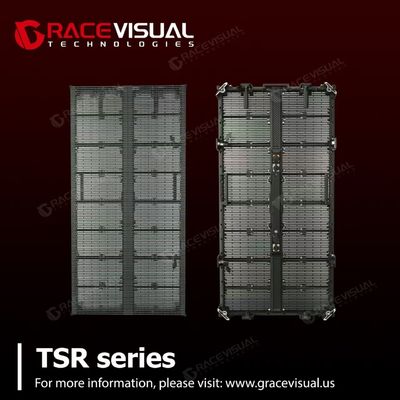 buy Transparent LED Panels with 7680HZ High Refresh Rate and Contrast Ratio 6000 1 Panel Weight 9KG online manufacturer