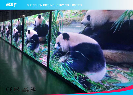 buy Modular Digital Advertising Display Screens , Hd LED Video Wall 104X104 P online manufacturer