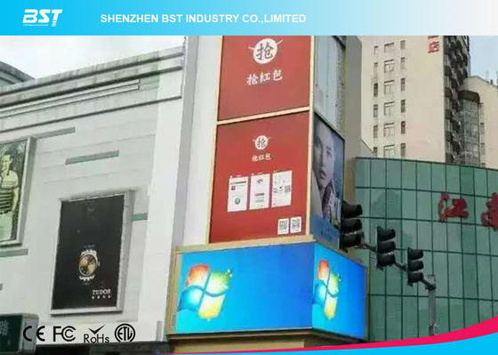 buy High Brightness 4X4 Outdoor Advertising LED Display Screen 43,264 Pixels/Sqm online manufacturer