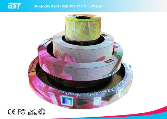 buy Indoor Outdoor Curve Led Display / Commercial Led Screen SMD3528 Encapsulation online manufacturer